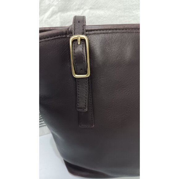 Coach Brown Leather Legacy 9803 Vintage Classic United States Bucket Handbag - Picture 2 of 11